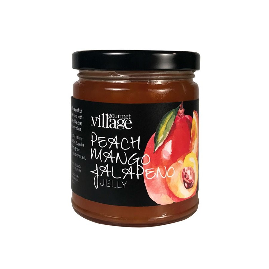 To Go With Cheese Gourmet Du Village | Peach Mango Jalapeno Jelly