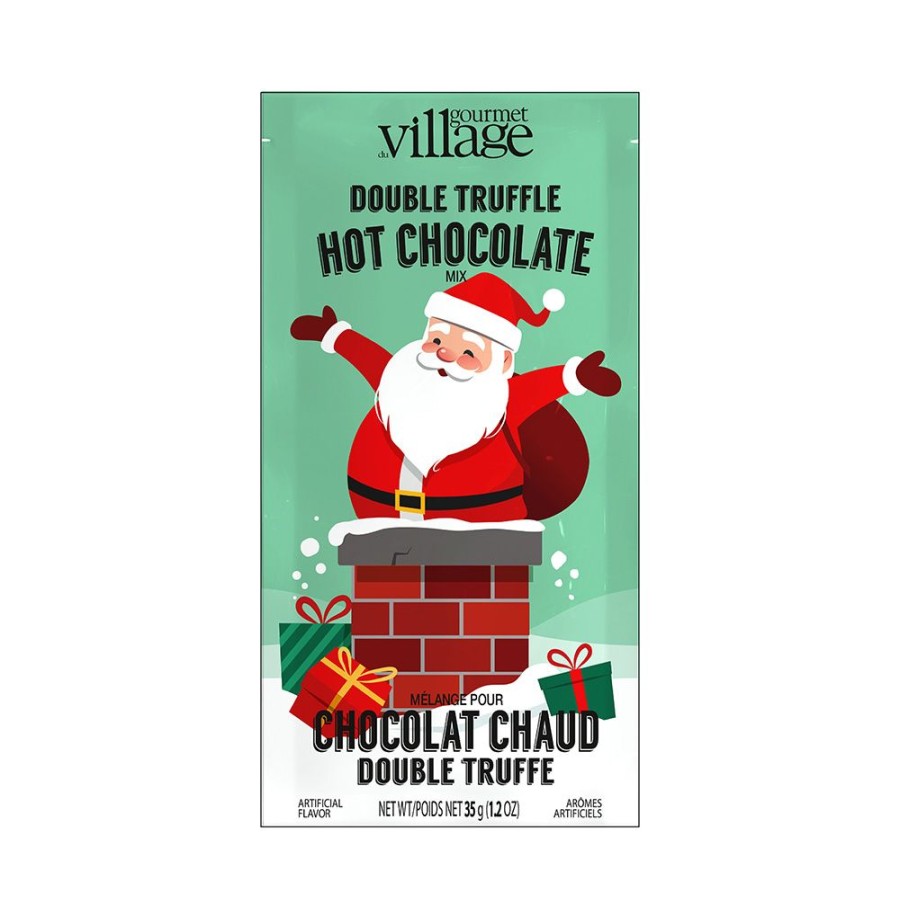 Hot Chocolate Gourmet Du Village | Santa-Set Of 6