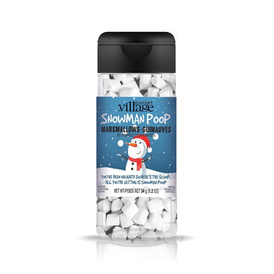 Hot Chocolate Gourmet Du Village | Snowman Marshmallows