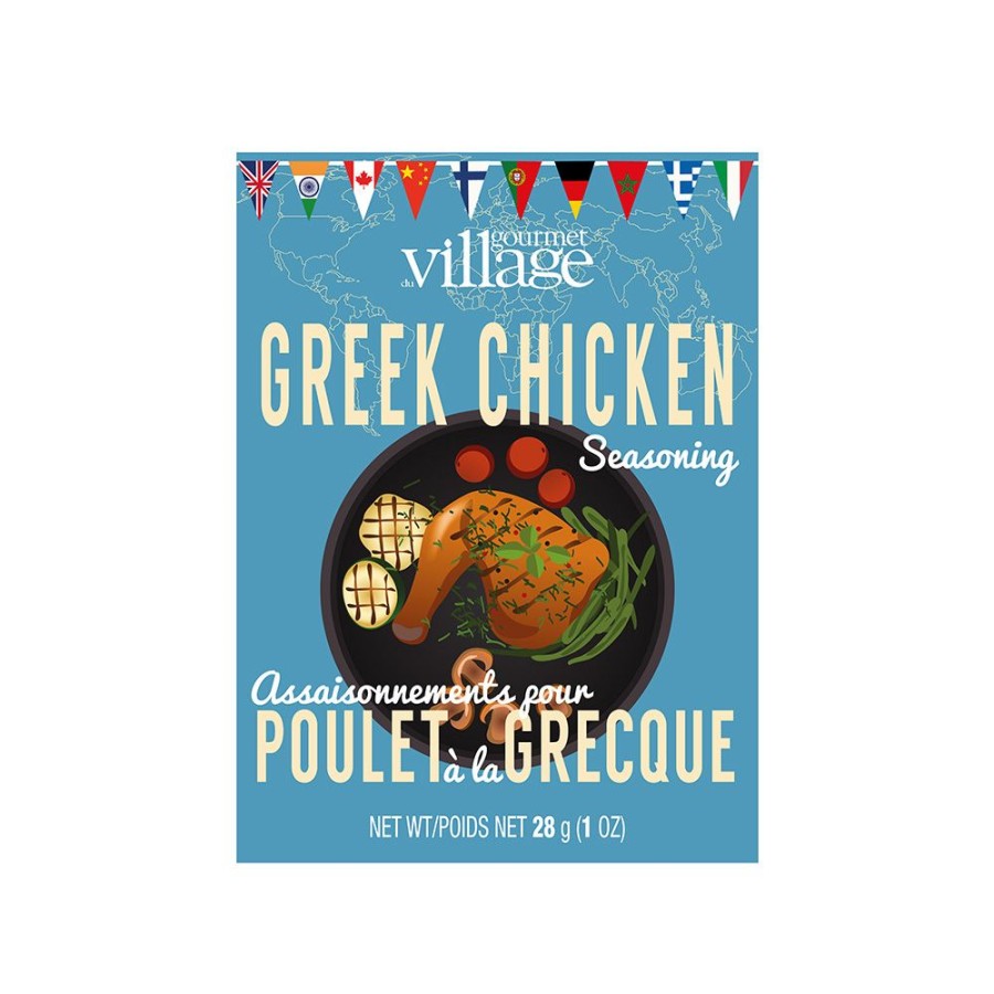 Outdoor Dining And Grilling Gourmet Du Village Greek Chicken Seasoning