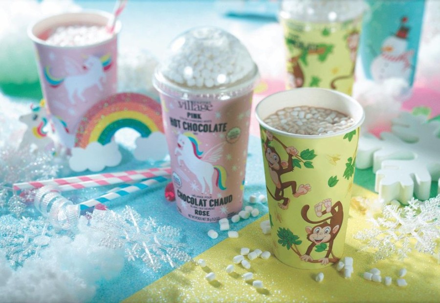 Hot Chocolate Gourmet Du Village | Unicorn Hot Chocolate Cup