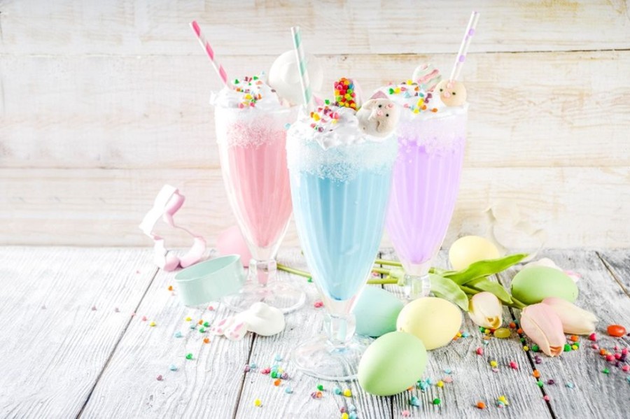 Cool & Festive Drinks Gourmet Du Village | Seahorse Purple Milkshake-Set Of 6