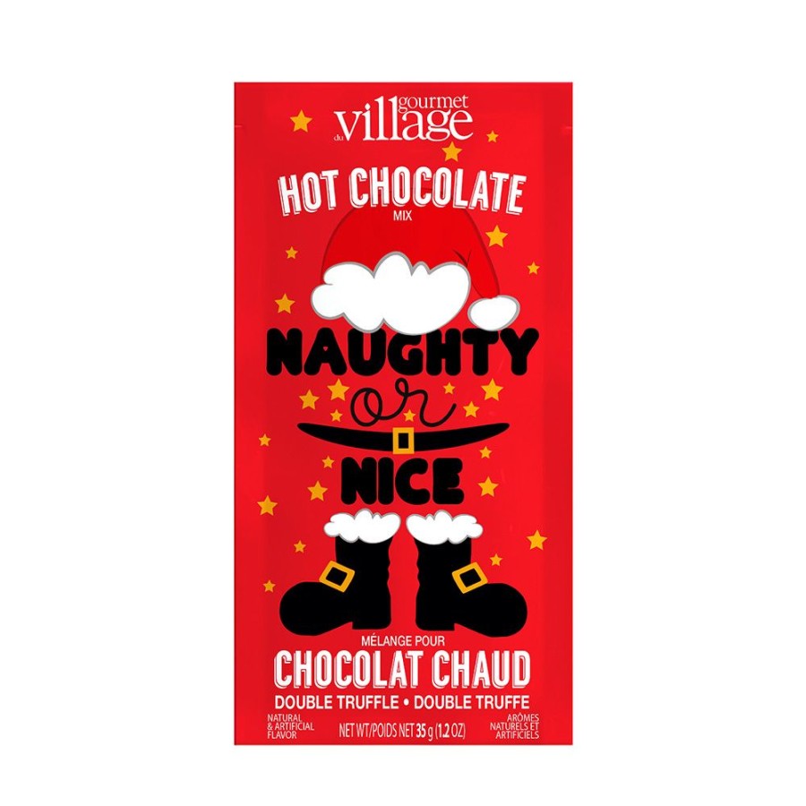 Hot Chocolate Gourmet Du Village | Naughty Or Nice™-Set Of 6