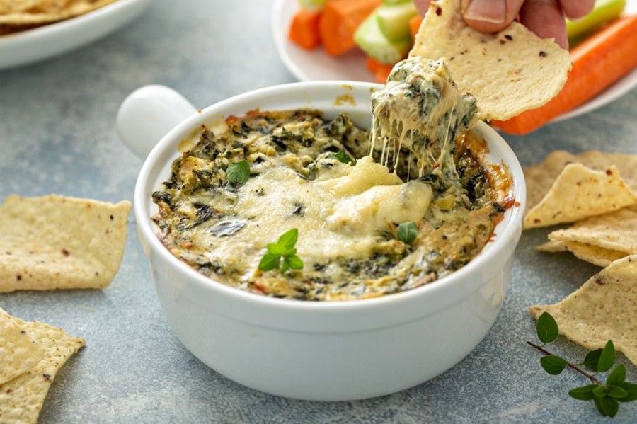 Dips Gourmet Du Village | Creamy Spinach Dip Canister