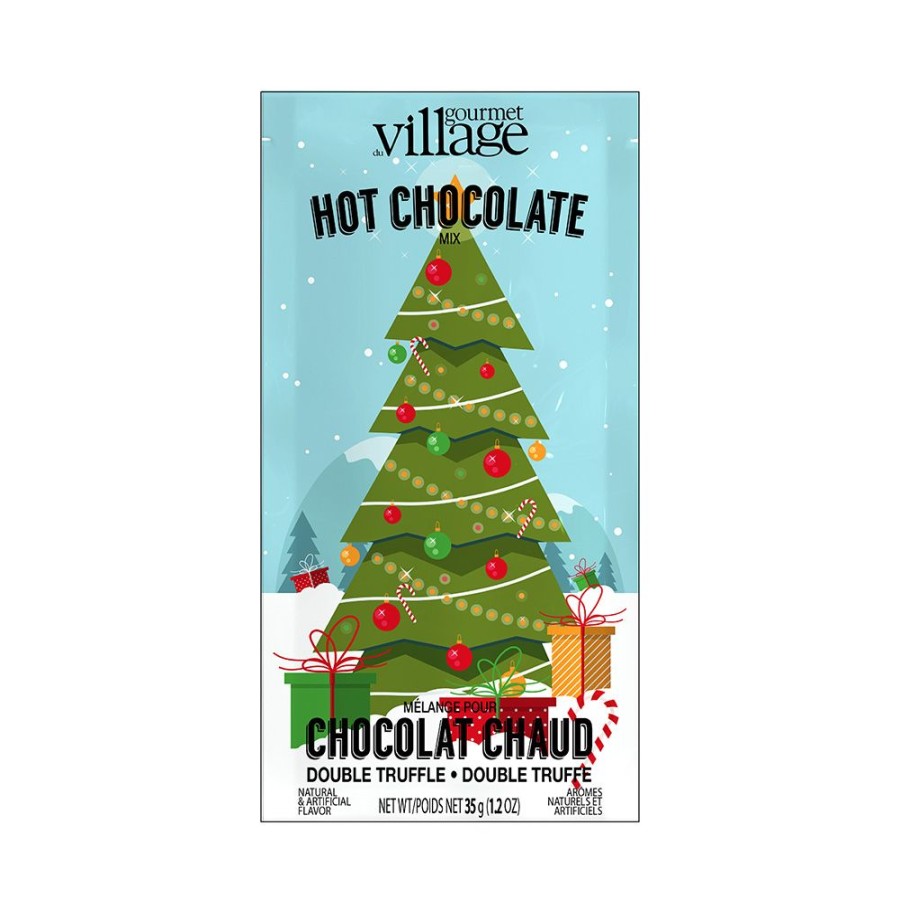 Hot Chocolate Gourmet Du Village | Christmas Tree-Set Of 6