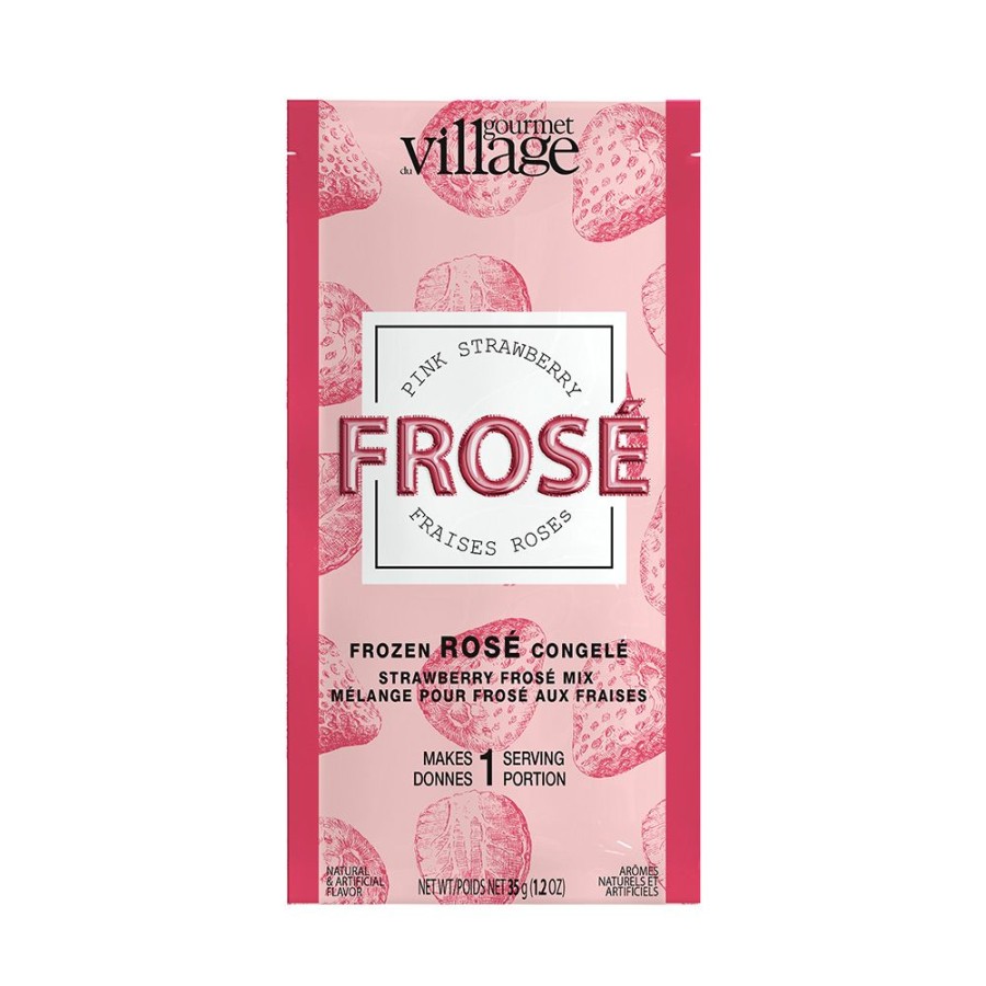 Cool & Festive Drinks Gourmet Du Village | Strawberry Frose-Set Of 6