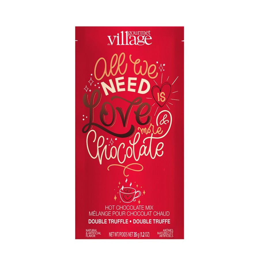 Hot Chocolate Gourmet Du Village | Love & Chocolate-Set Of 6