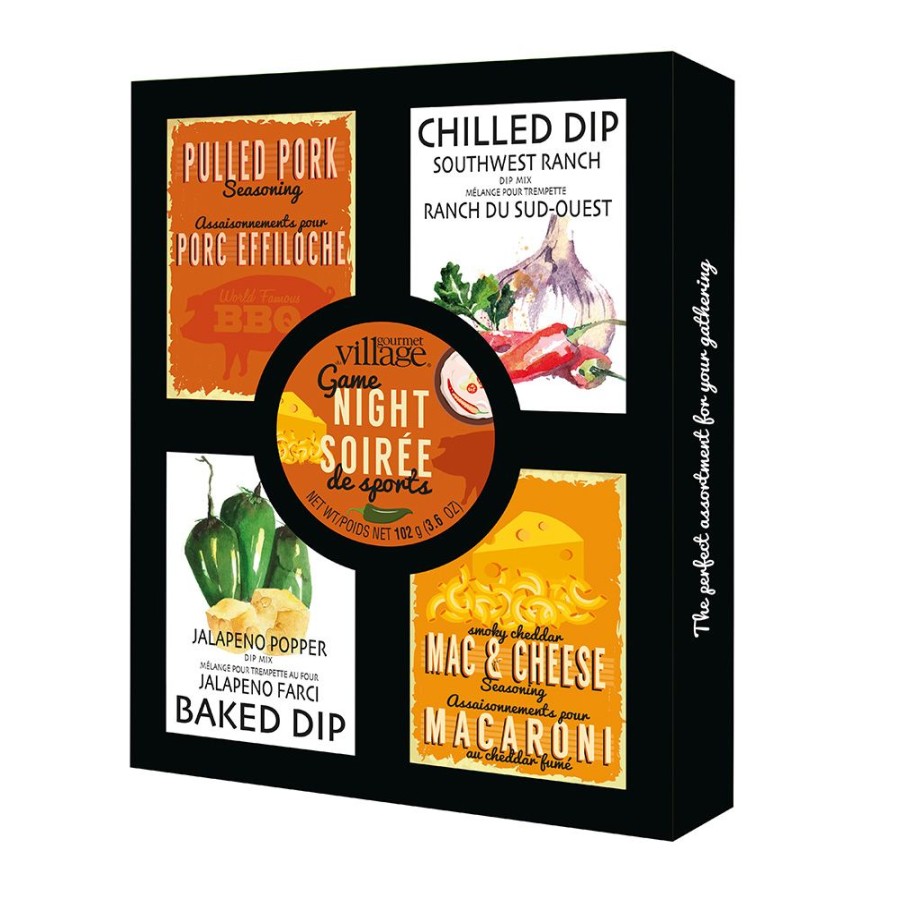 Outdoor Dining & Grilling Gourmet Du Village | Game Night Party Pack