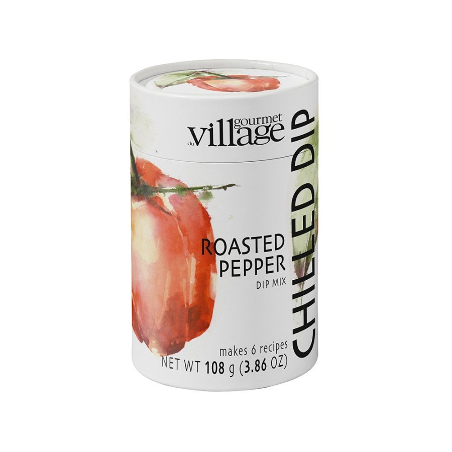 Dips Gourmet Du Village | Roasted Pepper Dip Canister