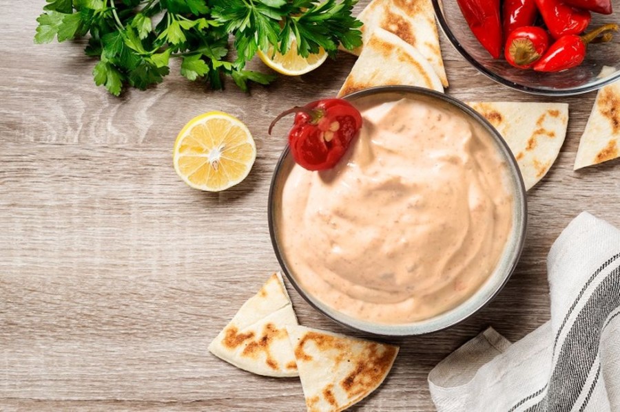 Dips Gourmet Du Village | Roasted Pepper Dip Canister