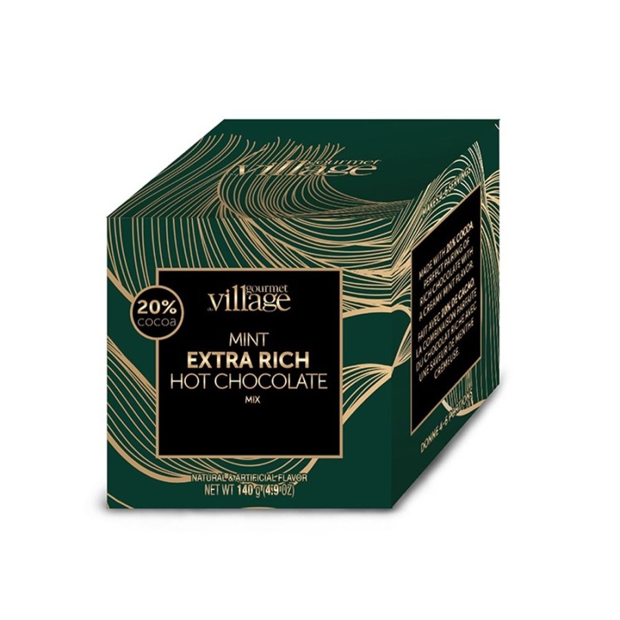 Hot Chocolate Gourmet Du Village | Mint Extra Rich Hot Chocolate Cube