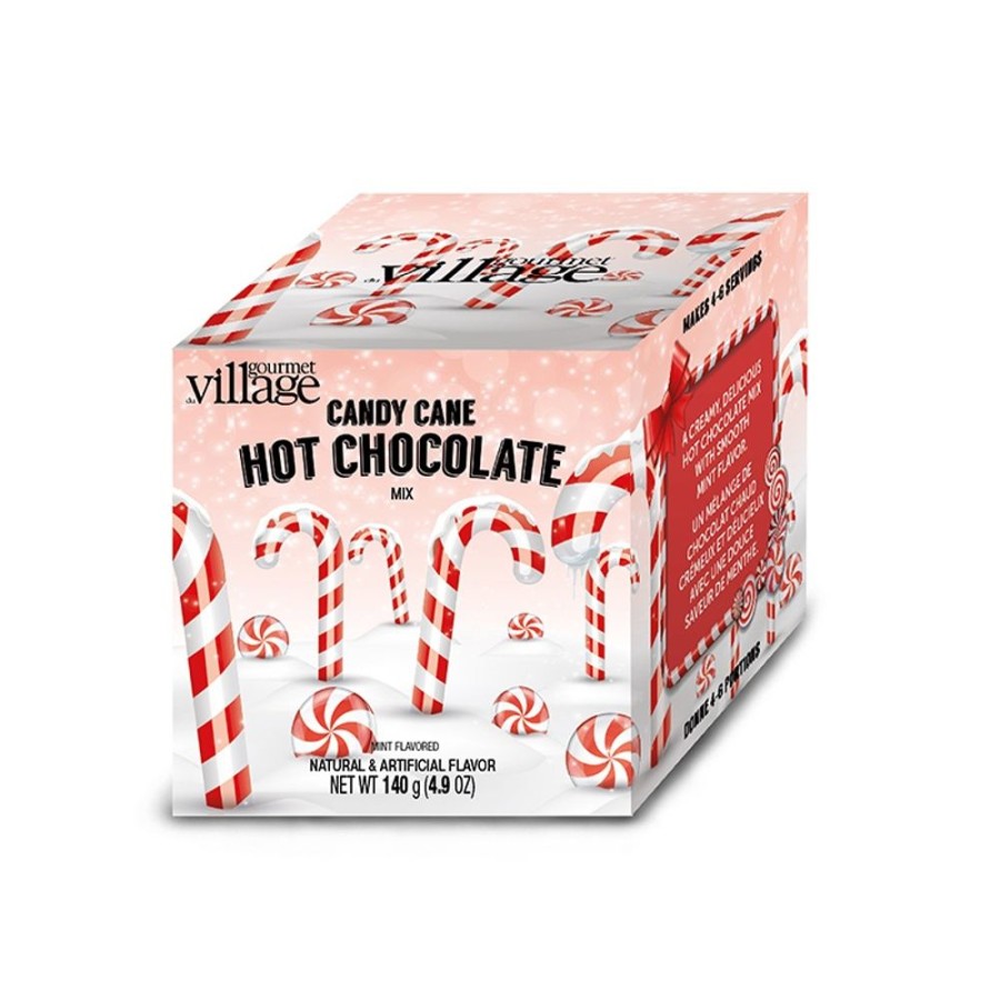 Hot Chocolate Gourmet Du Village | Candy Cane Hot Chocolate Cube