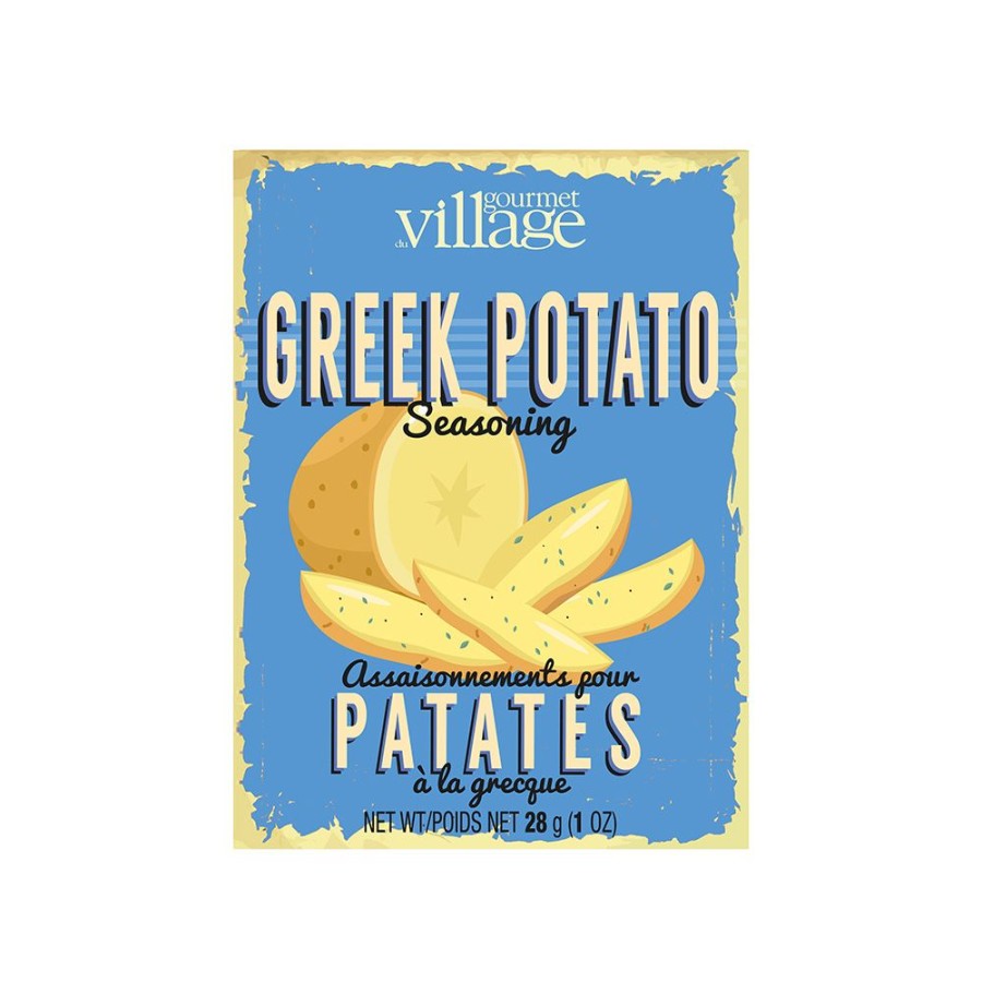 Outdoor Dining & Grilling Gourmet Du Village | Greek Potato Seasoning