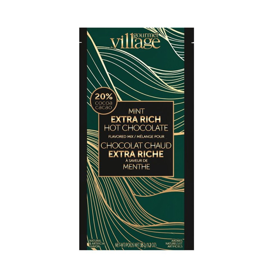 Hot Chocolate Gourmet Du Village | Mint Extra Rich-Set Of 6