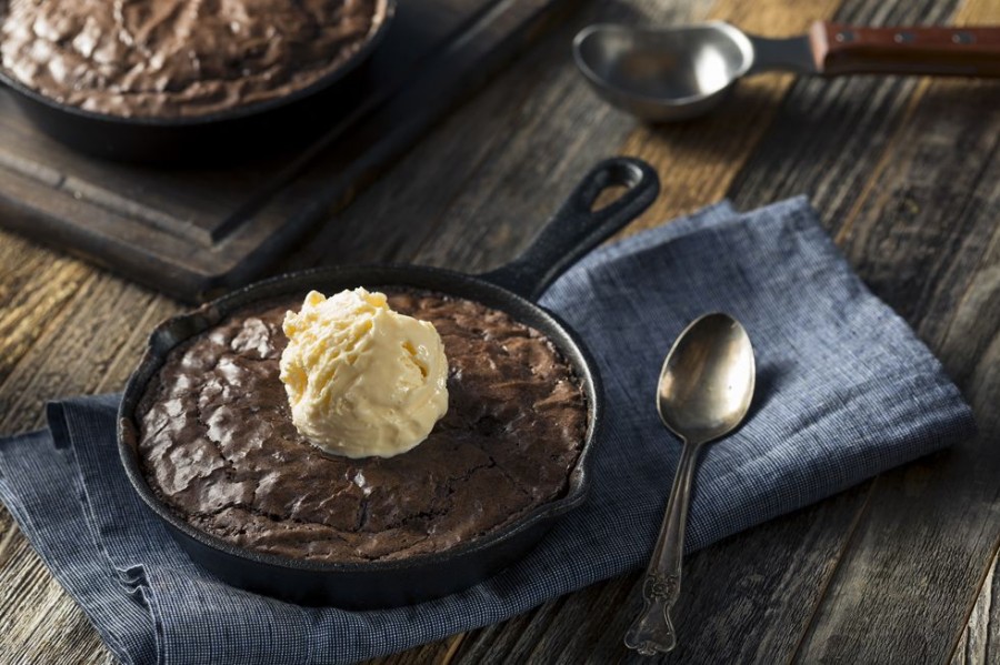 Desserts & Sweets Gourmet Du Village | Chocolate Brownie Skillet