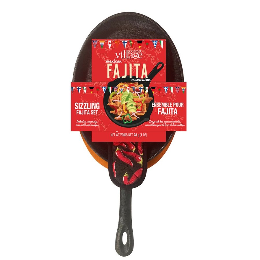 Outdoor Dining & Grilling Gourmet Du Village | Cast Iron Fajita Kit