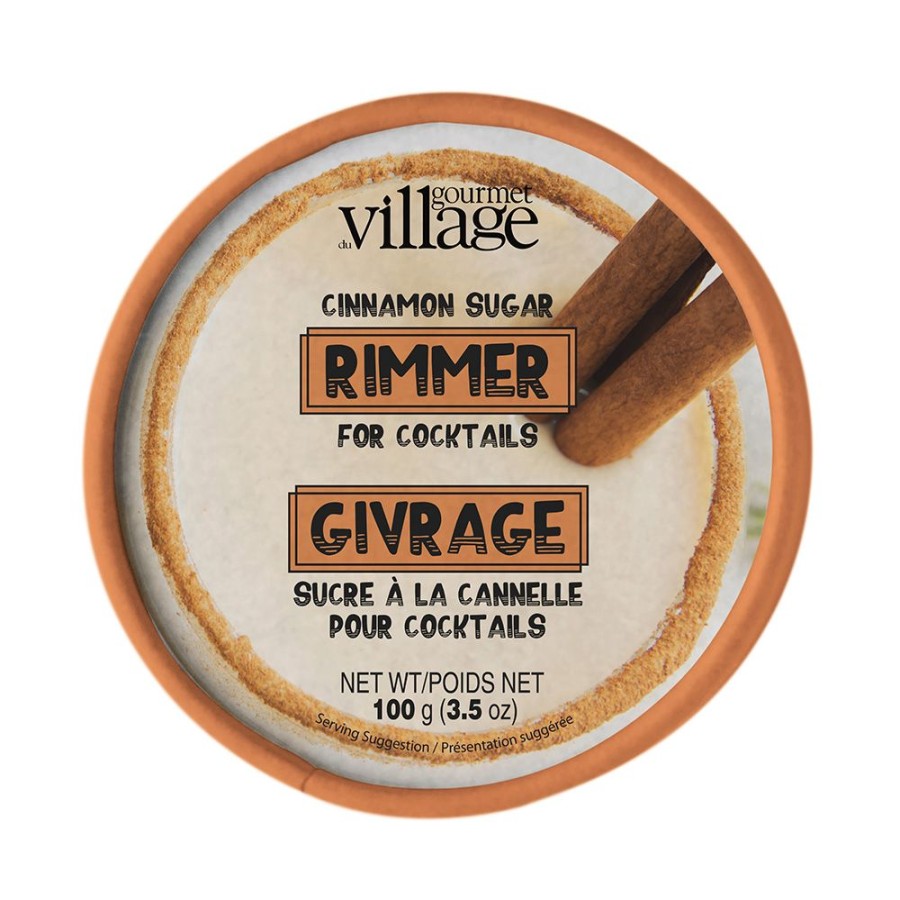 Cool & Festive Drinks Gourmet Du Village | Cinnamon Sugar Rimmer