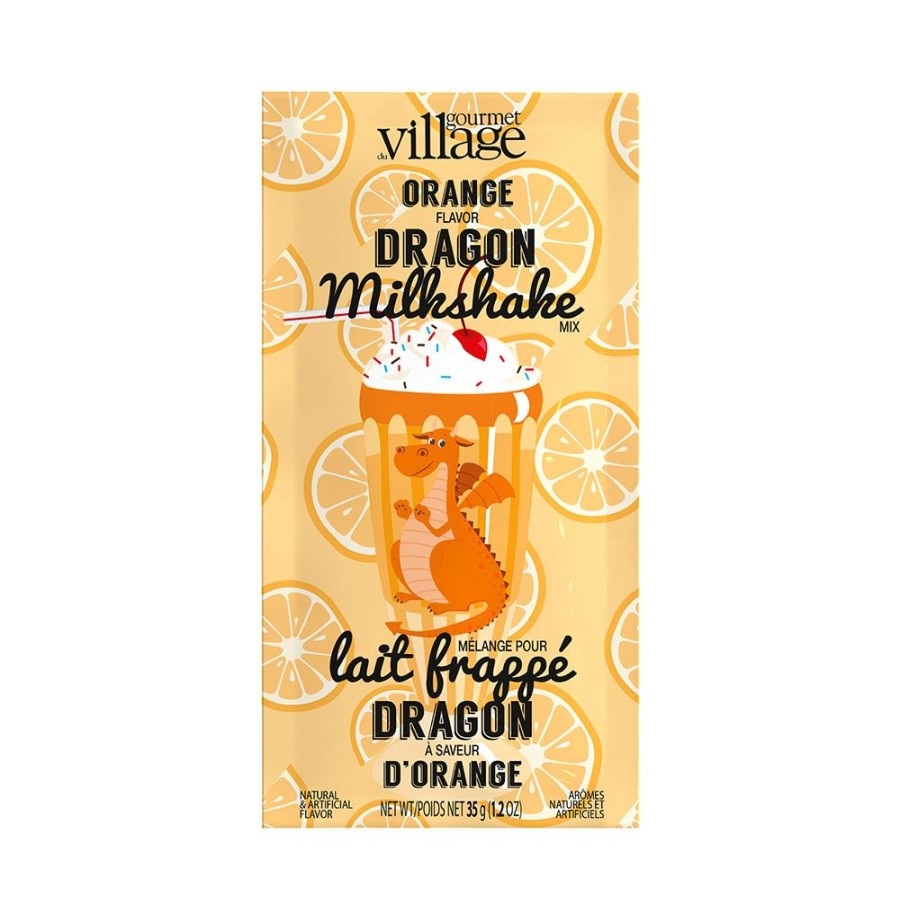 Cool & Festive Drinks Gourmet Du Village | Dragon Orange Milkshake-Set Of 6