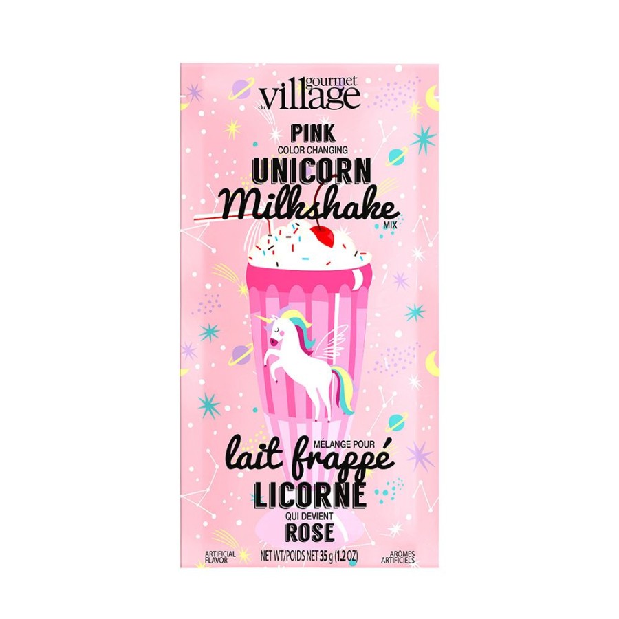 Cool & Festive Drinks Gourmet Du Village | Unicorn Pink Milkshake-Set Of 6