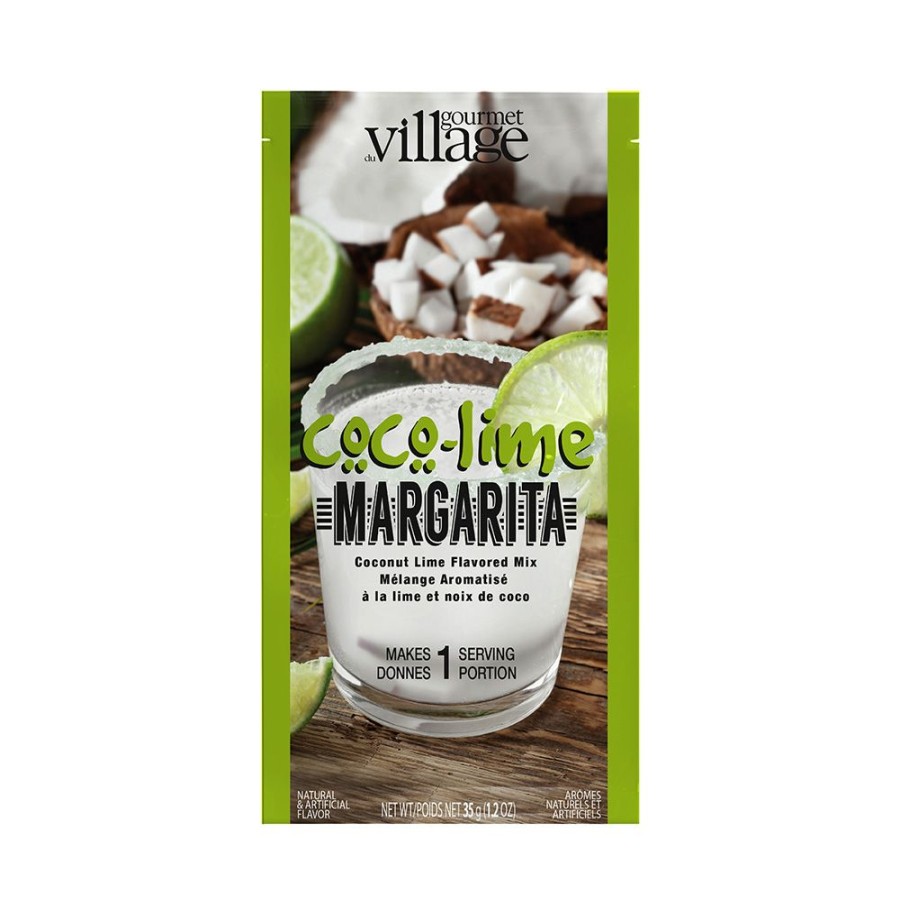 Cool & Festive Drinks Gourmet Du Village | Coco-Lime Margarita-Set Of 6