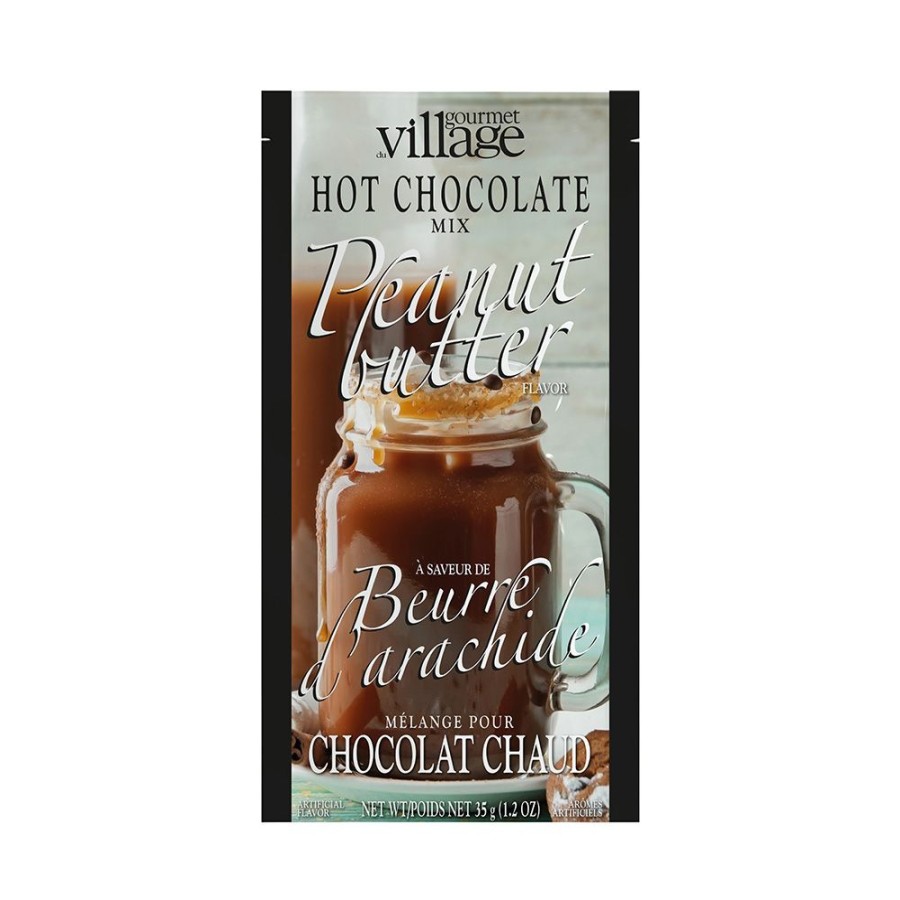 Hot Chocolate Gourmet Du Village | Peanut Butter-Set Of 6