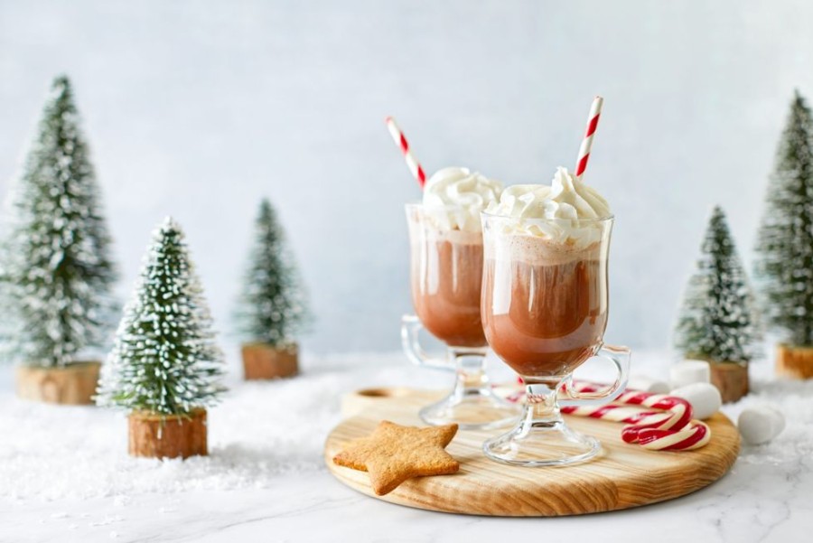 Hot Chocolate Gourmet Du Village | Candy Cane-Set Of 6