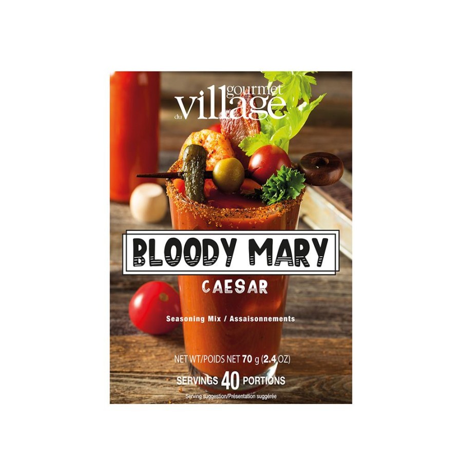 Cool & Festive Drinks Gourmet Du Village | Bloody Mary/Caesar