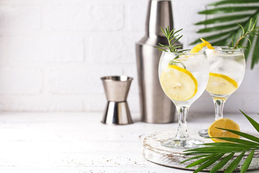 Cool & Festive Drinks Gourmet Du Village | Lemon Gin Spritz